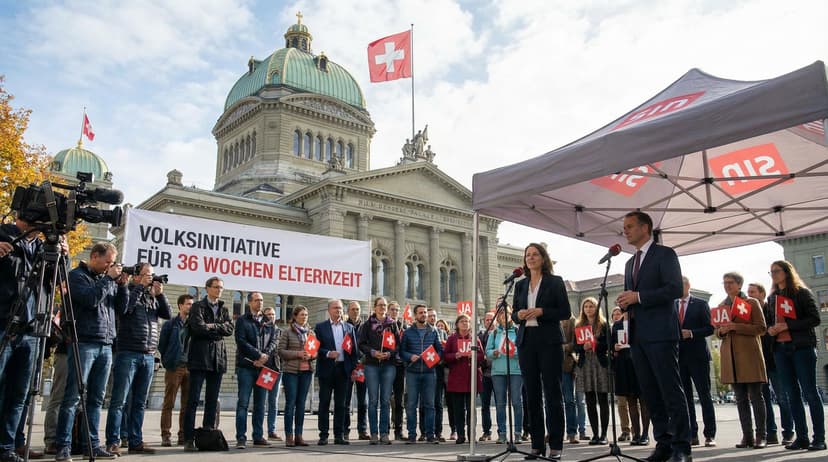 Swiss initiative calls for 36-week parental leave reform