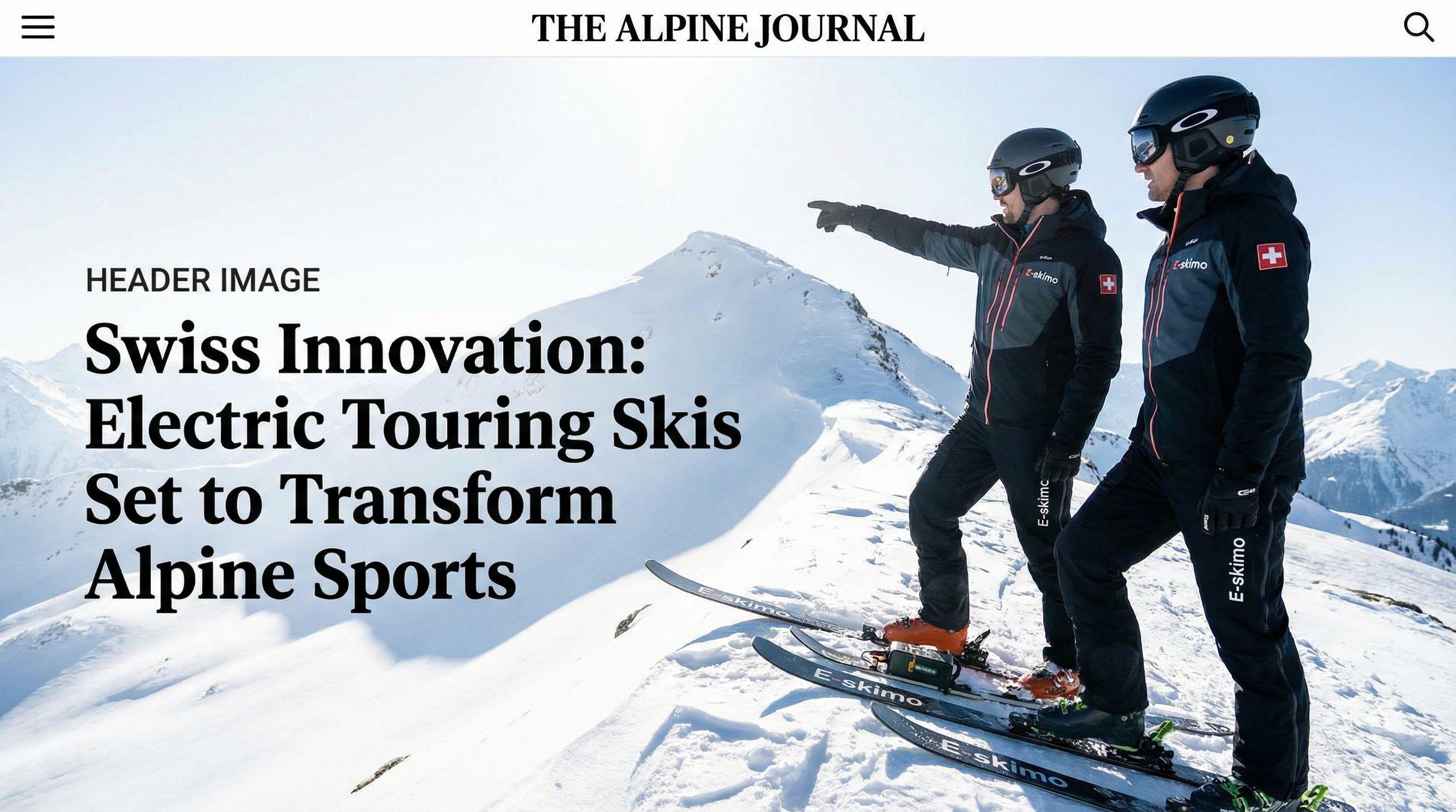 Swiss Innovation: Electric Touring Skis Set to Transform Alpine Sports