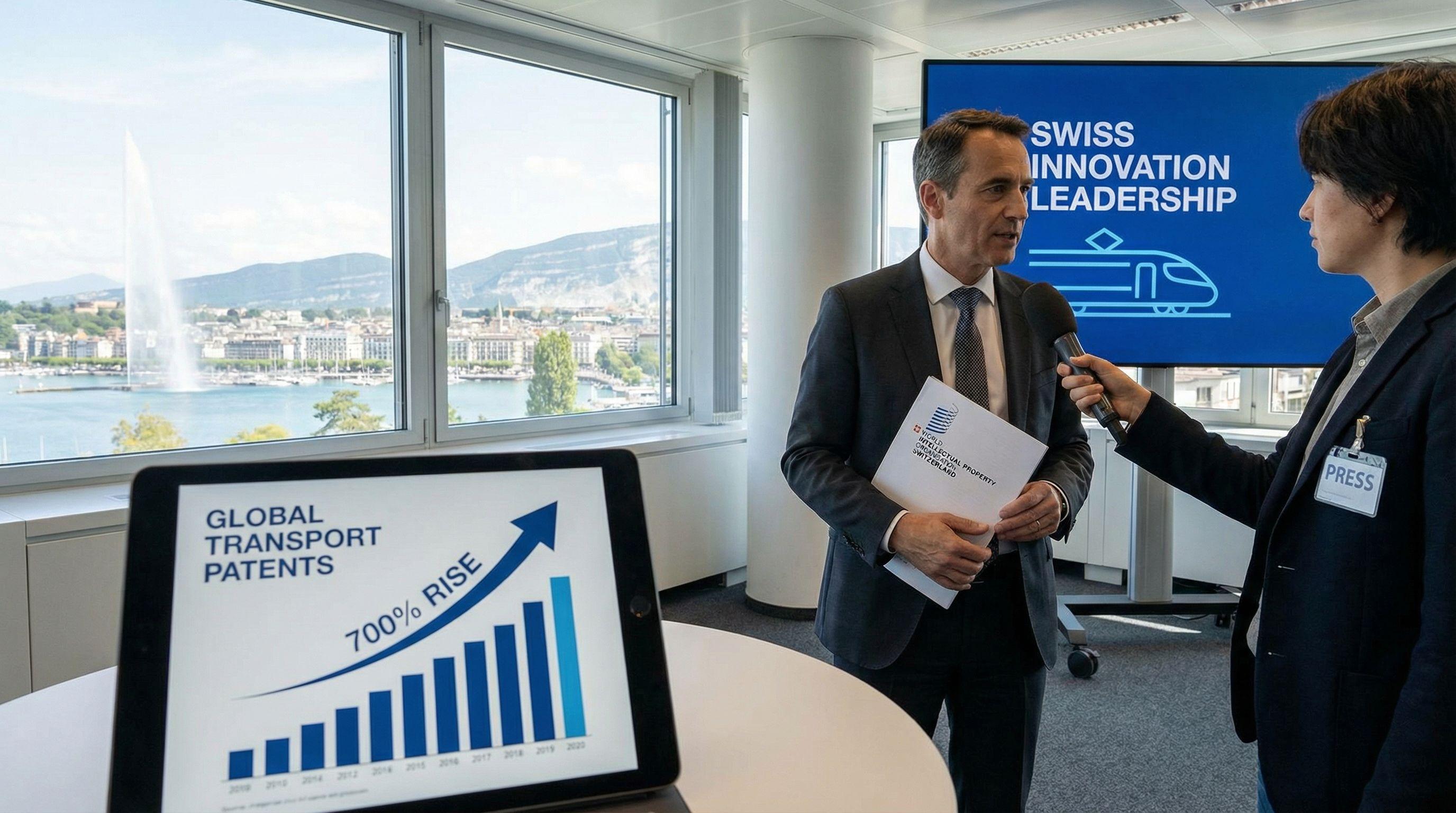 Swiss Innovation Leads Global Transport Patent Surge