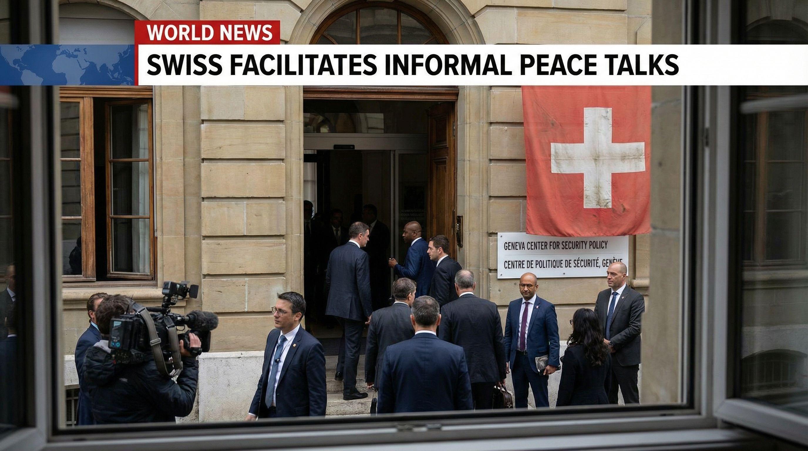 Swiss Institute Facilitates Informal Peace Talks Between Russia, Ukraine and US