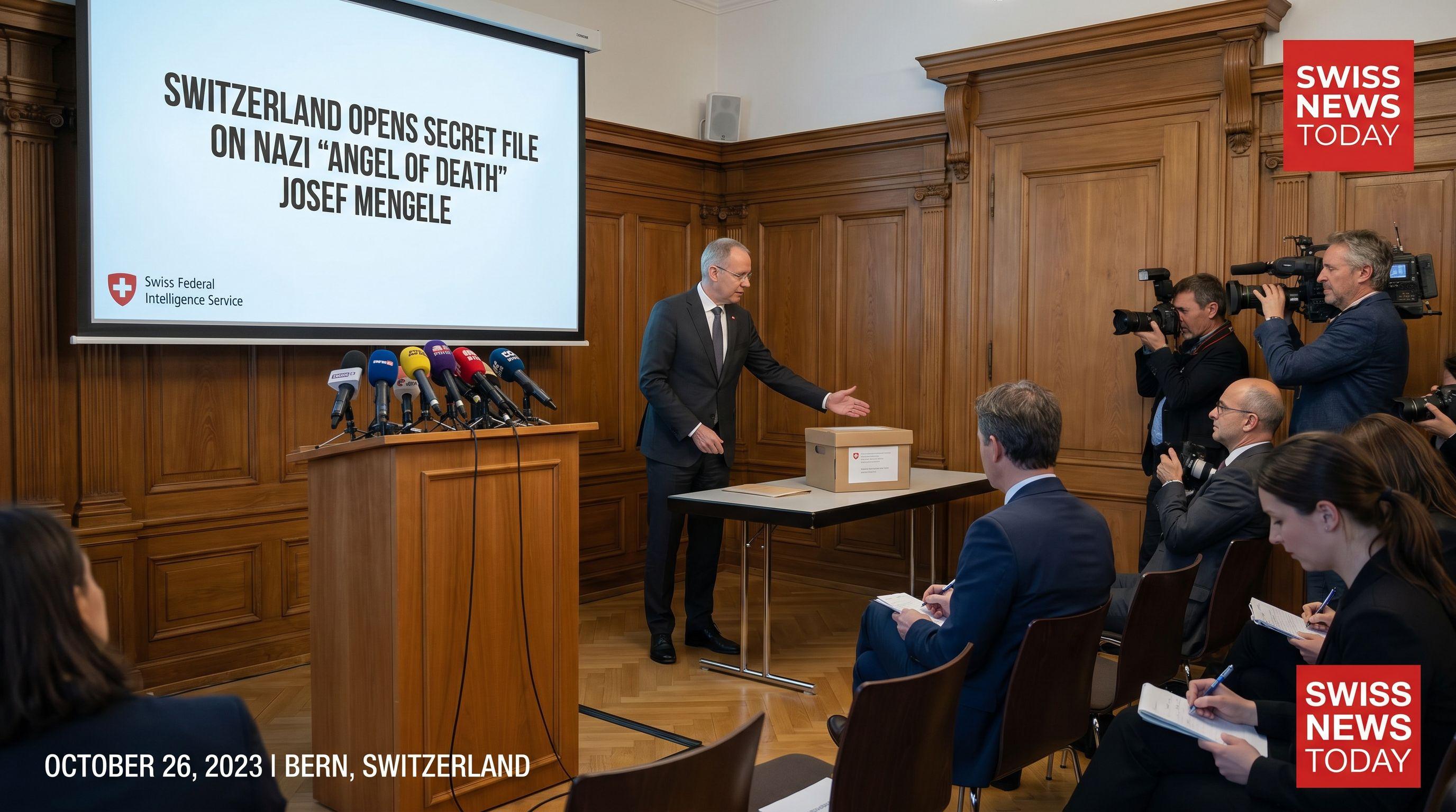 Switzerland Opens Secret File on Nazi 'Angel of Death' Josef Mengele
