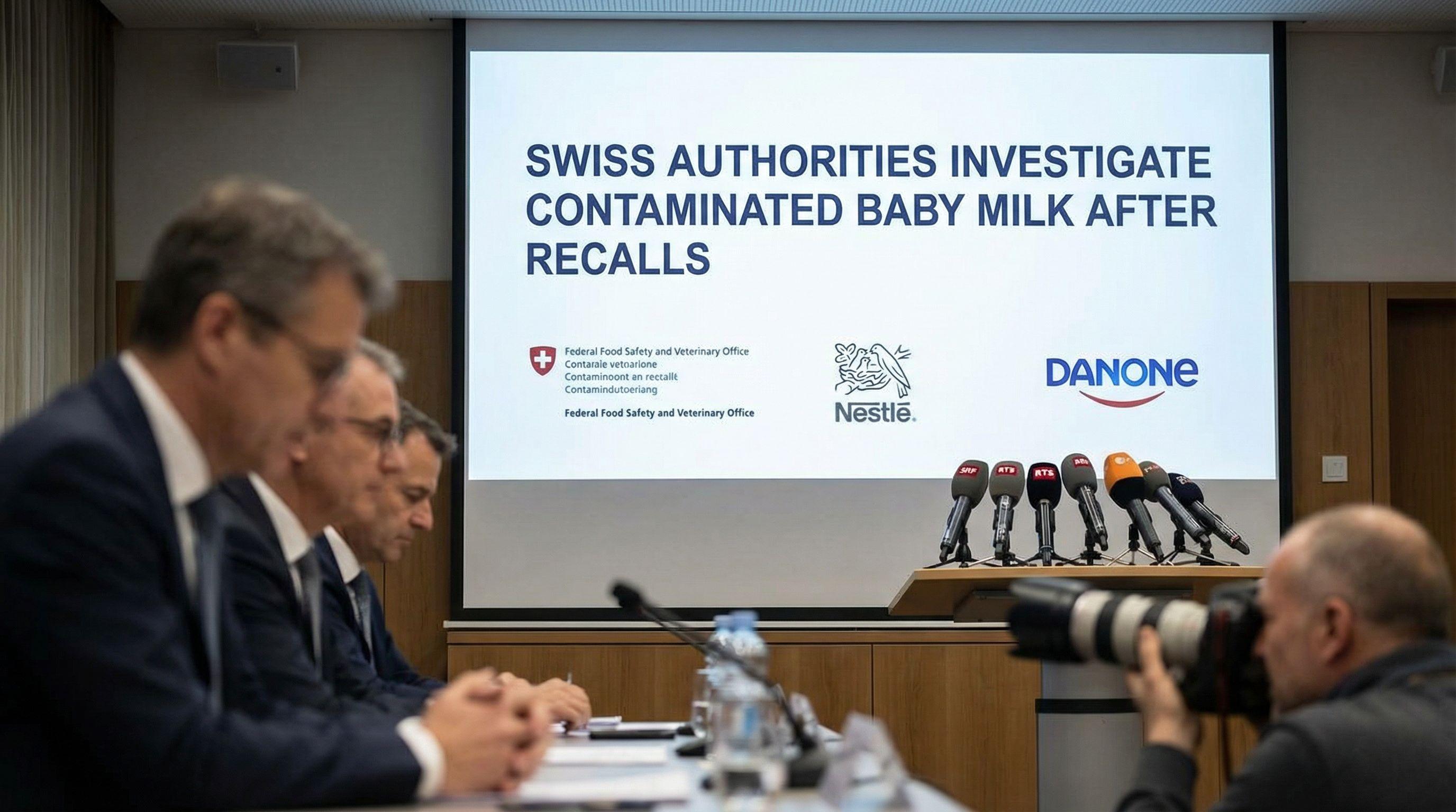 Swiss Authorities Investigate Contaminated Baby Milk After Recalls