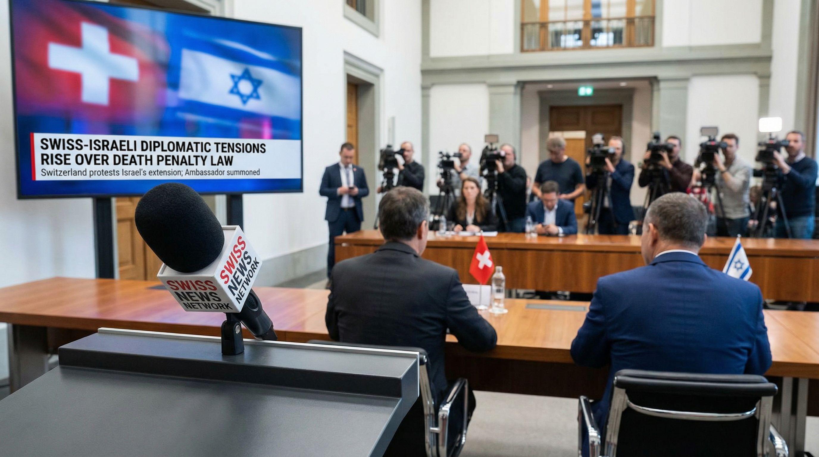 Swiss-Israeli Diplomatic Tensions Rise Over Death Penalty Law