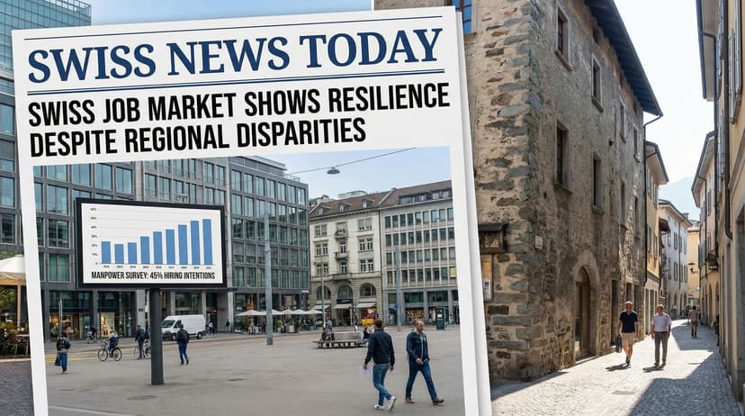 Swiss Job Market Shows Resilience Despite Regional Disparities