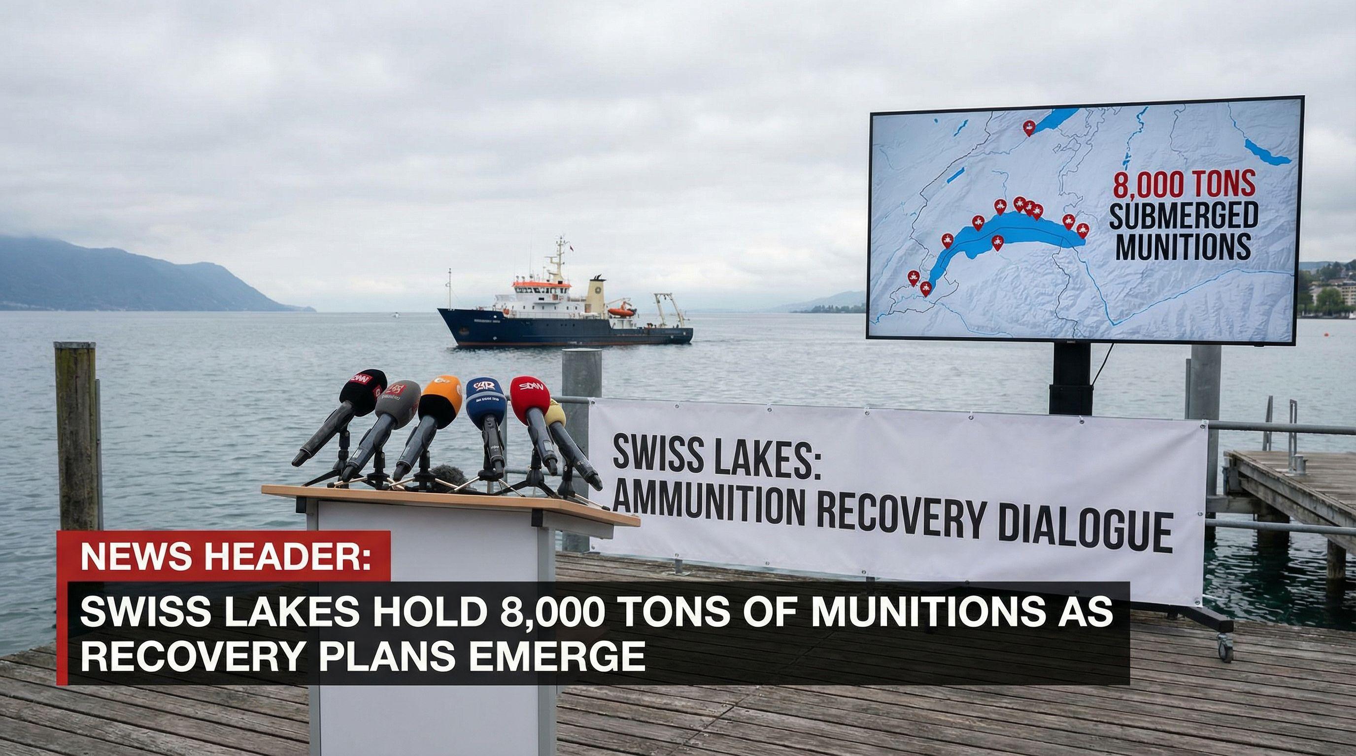 Swiss Lakes Hold 8,000 Tons of Munitions as Recovery Plans Emerge