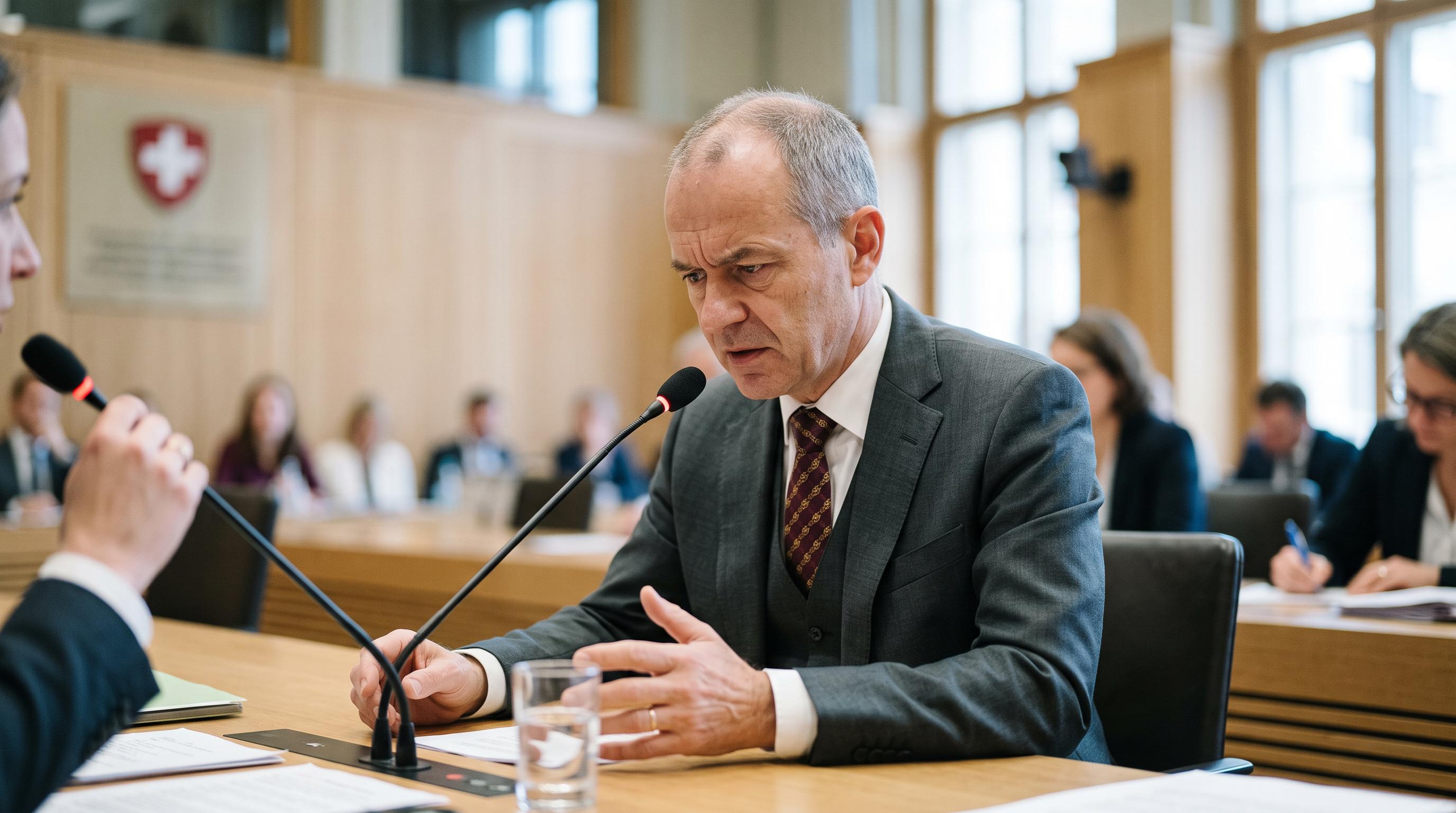 Swiss lawmakers grill defence minister over botched F-35 deal