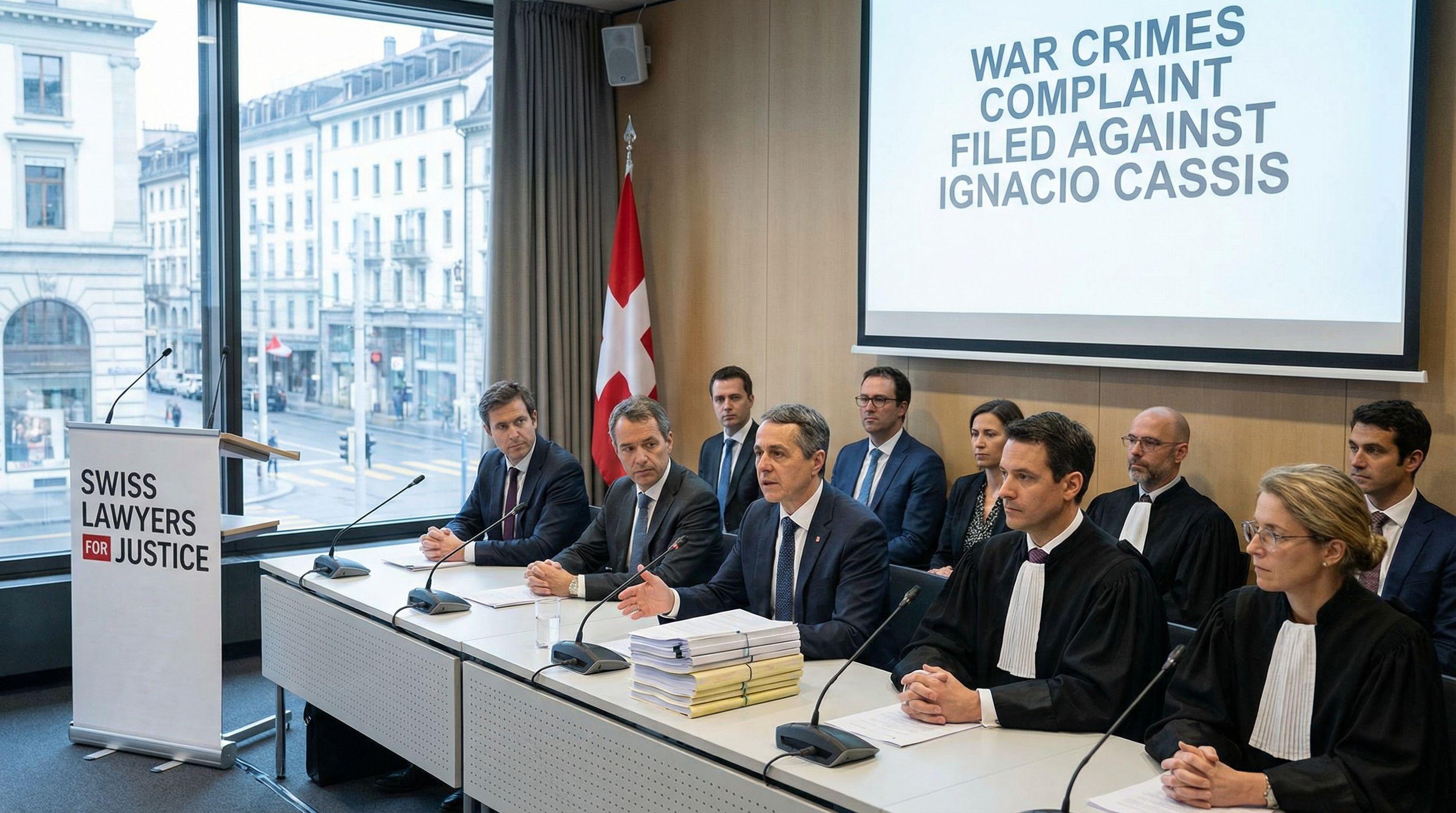 Swiss Lawyers File War Crimes Complaint Against Foreign Minister Cassis