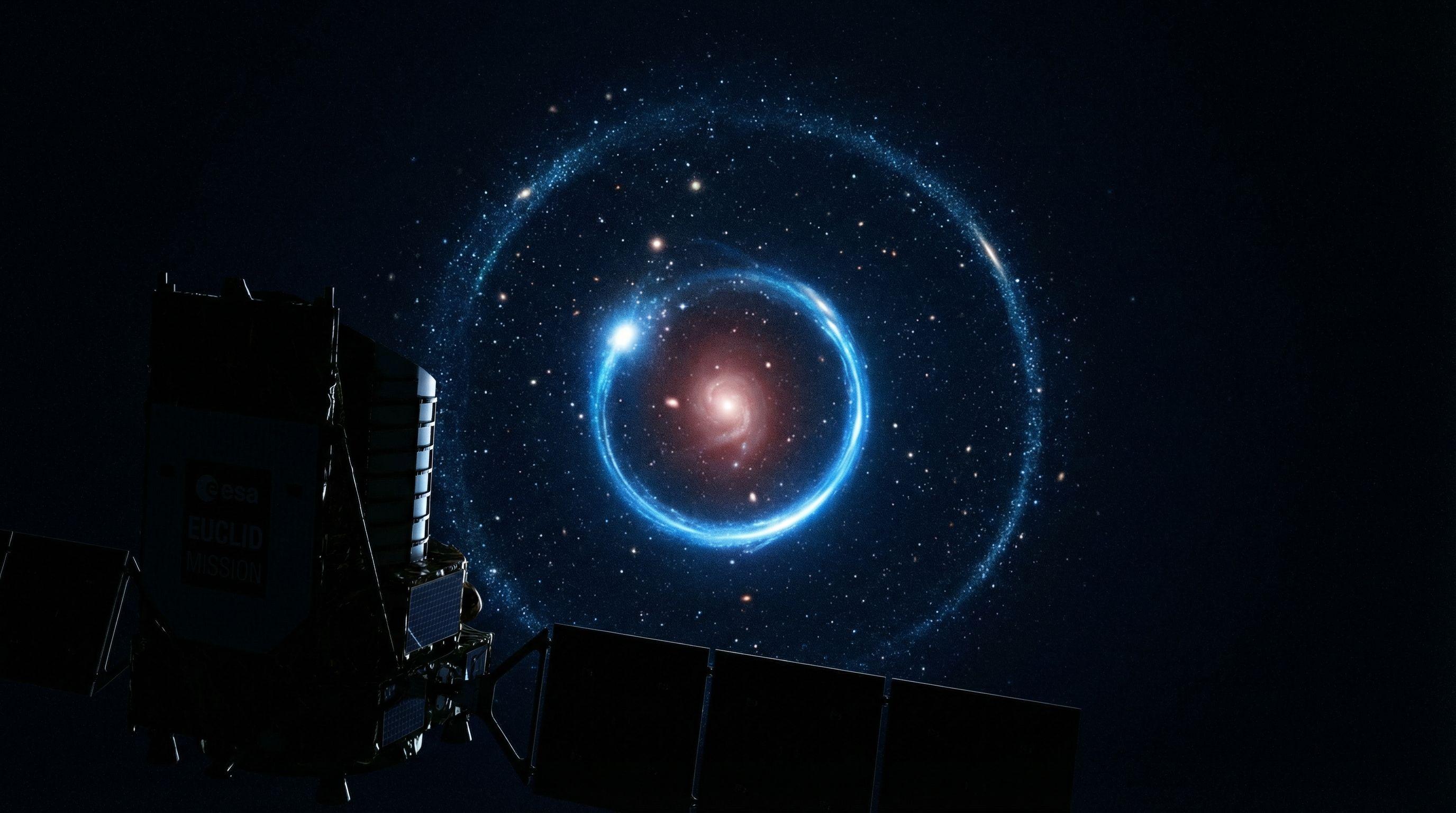 Swiss-Led Space Research Team Discovers Rare Einstein Ring