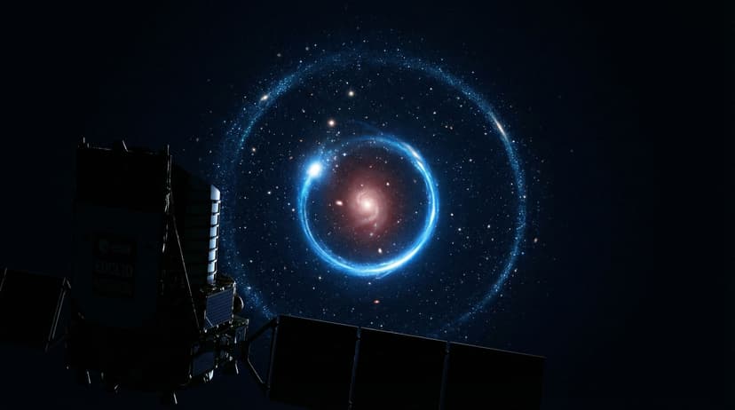 Swiss-Led Space Research Team Discovers Rare Einstein Ring