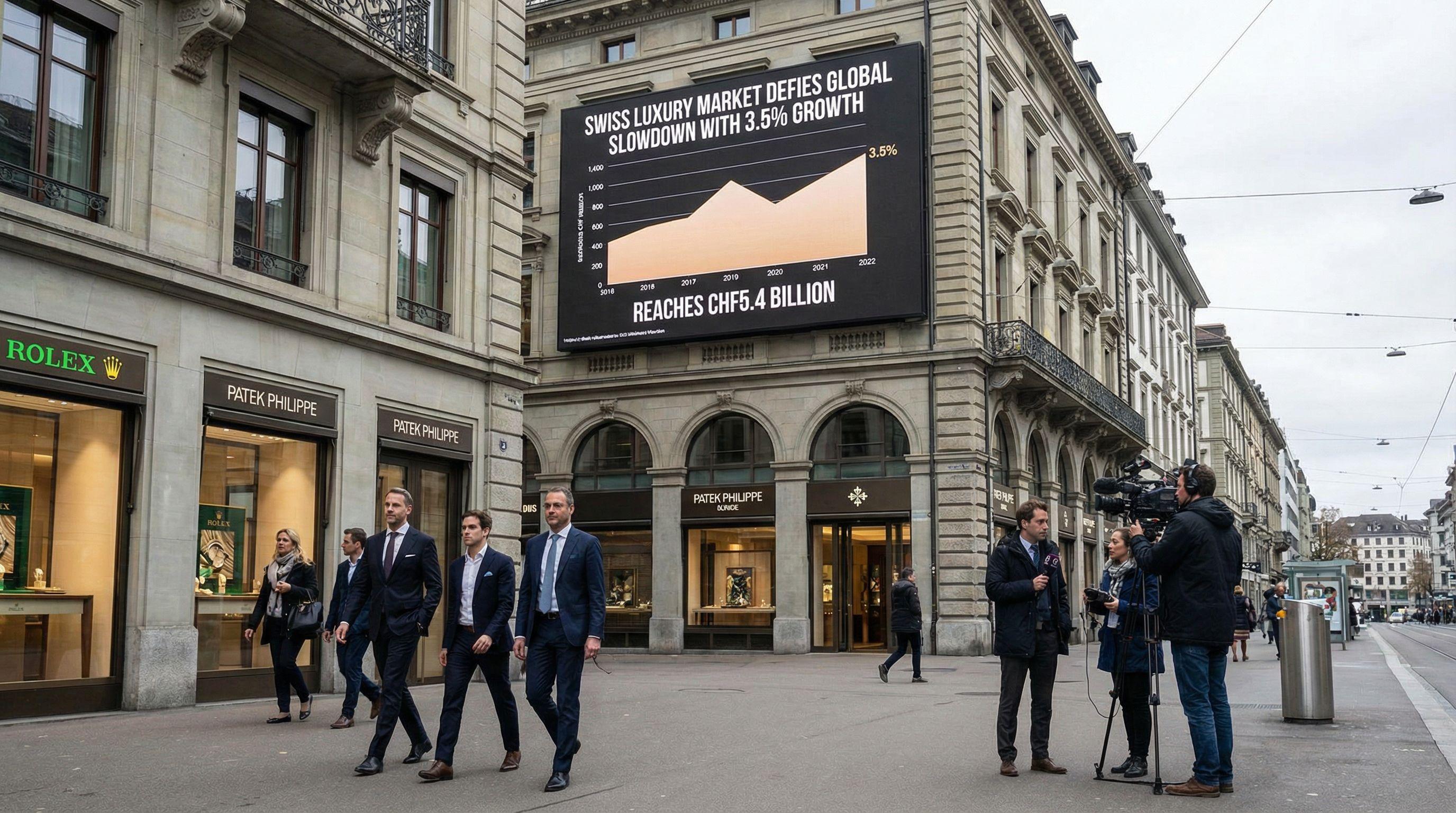 Swiss Luxury Market Defies Global Slowdown with 3.5% Growth