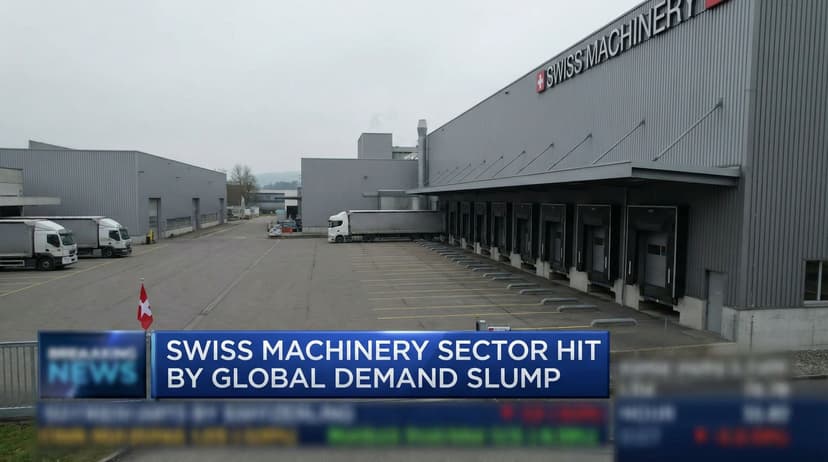 Swiss Machinery Sector Hit by Global Demand Slump
