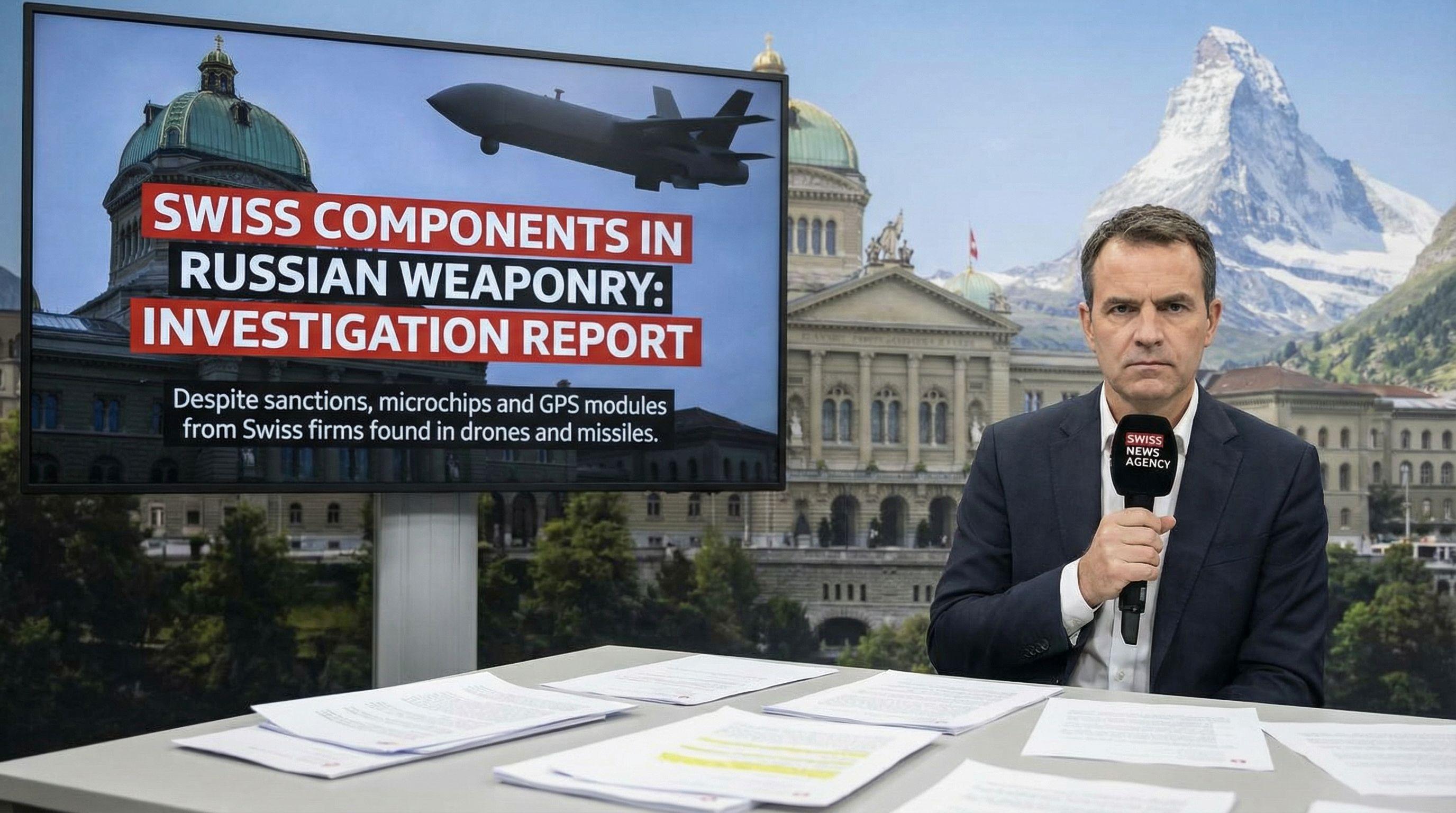 Swiss-Made Tech Components Found Extensively in Russian Weaponry, Report Claims