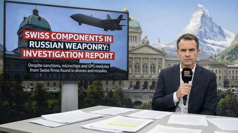Swiss-Made Tech Components Found Extensively in Russian Weaponry, Report Claims