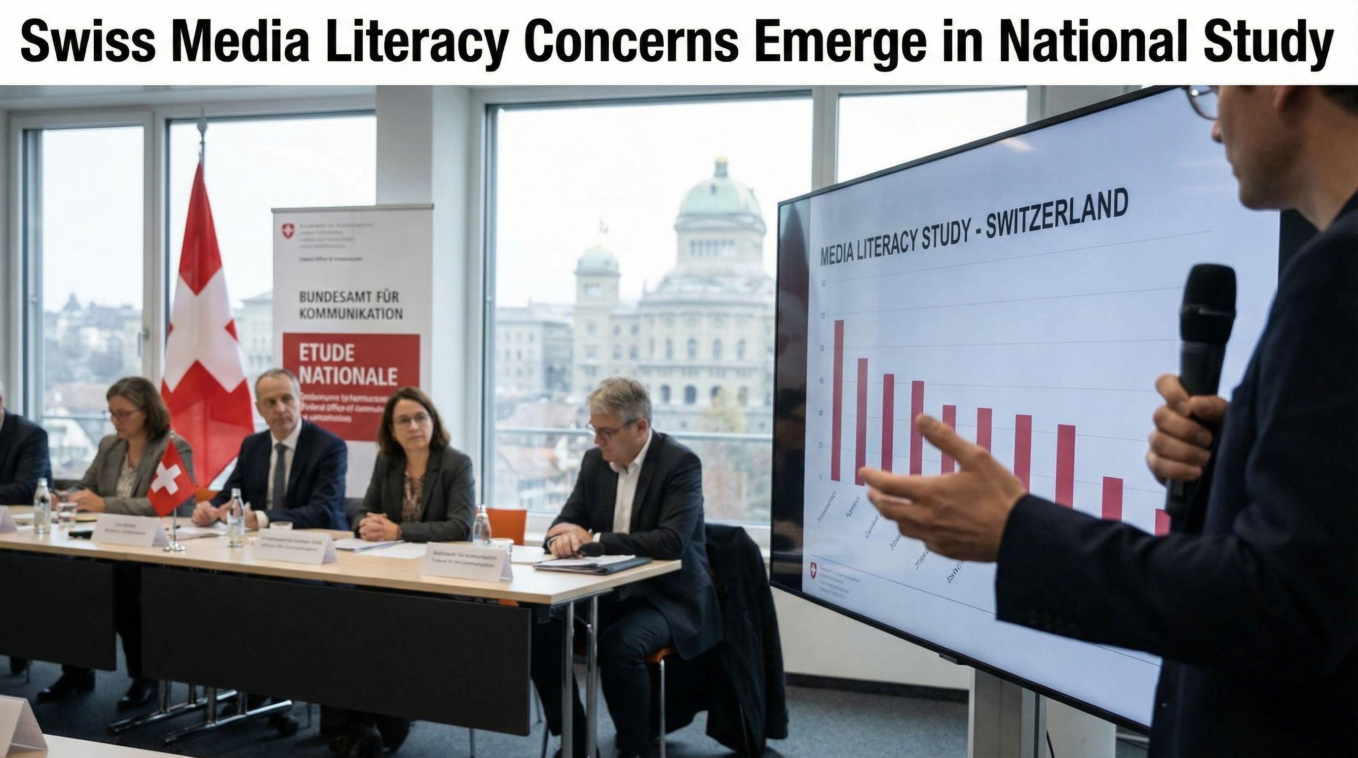 Swiss Media Literacy Concerns Emerge in National Study