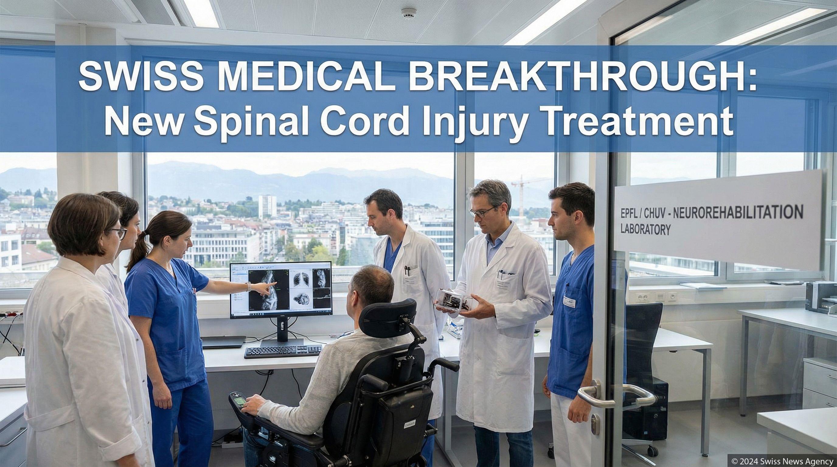 Swiss Medical Breakthrough: New Spinal Cord Injury Treatment