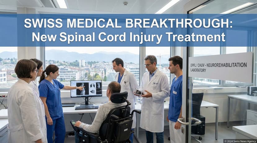Swiss Medical Breakthrough: New Spinal Cord Injury Treatment