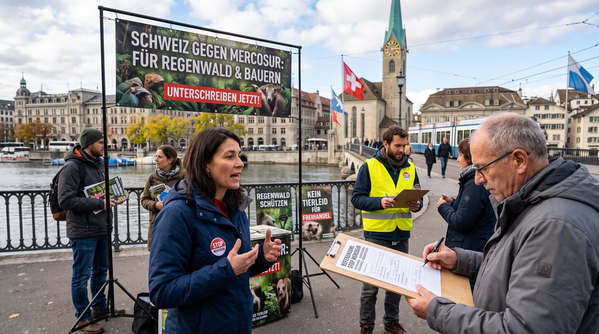 Swiss alliance launches referendum challenge against Mercosur trade deal