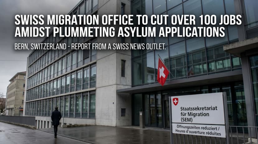 Swiss Migration Office to Cut Over 100 Jobs Amidst Plummeting Asylum Applications