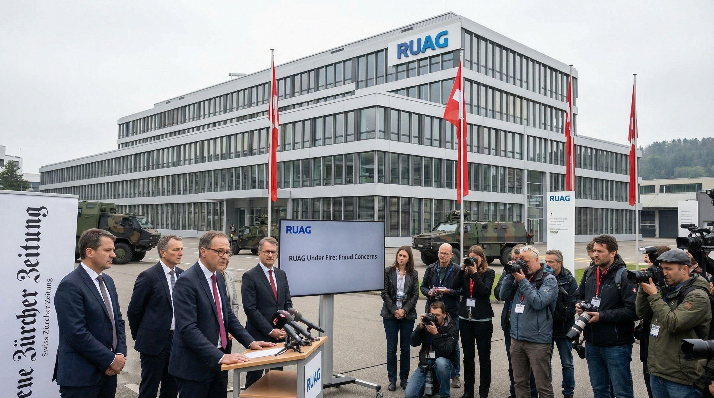 Swiss Military Contractor RUAG Under Fire for Suspected Fraud
