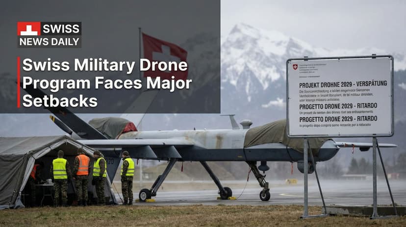 Swiss Military Drone Program Faces Major Setbacks