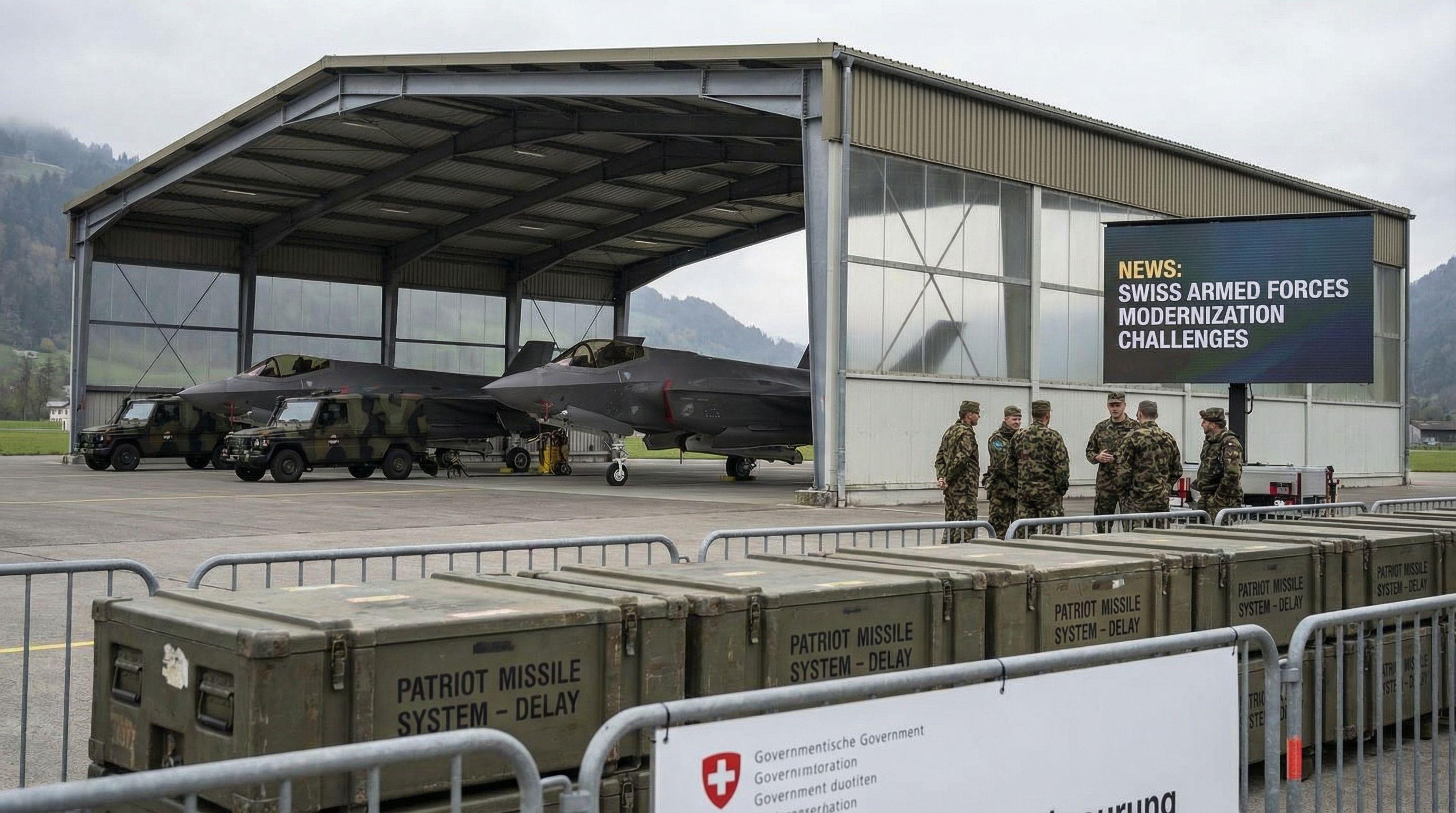 Swiss Military Modernization Hits Snags with F-35 Cut and Patriot Missile Delay