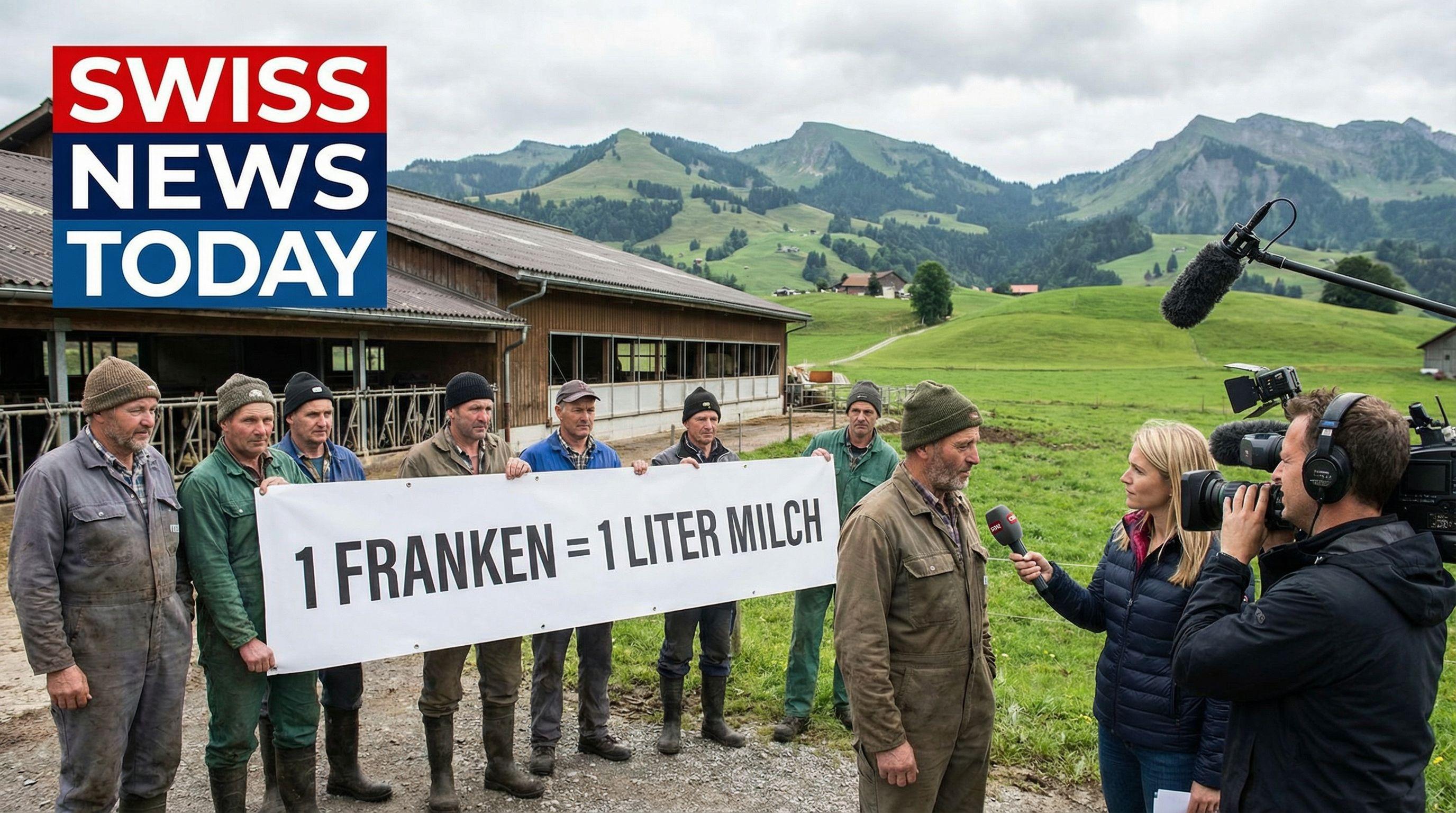 Swiss Milk Producers Push for Price Increase to One Franc per Liter