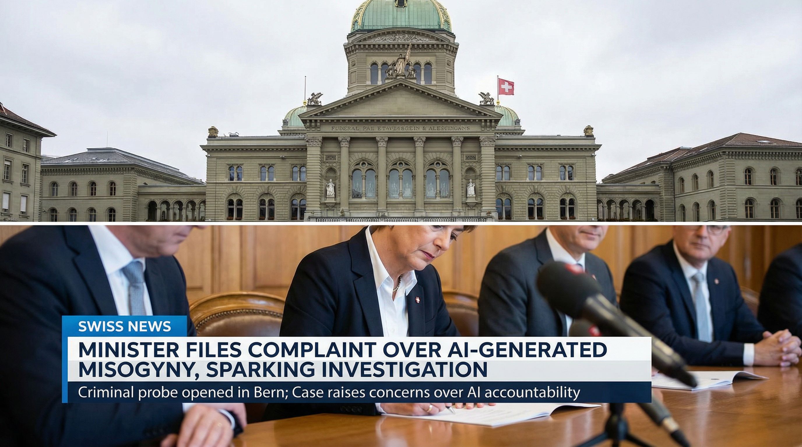 Swiss Minister Files Complaint Over AI-Generated Misogyny, Sparking Investigation