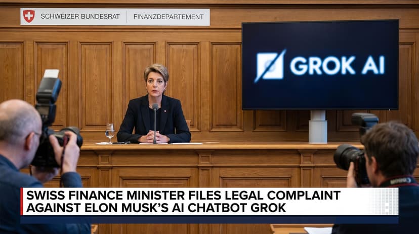Swiss Finance Minister Files Legal Complaint Against Elon Musk's AI Chatbot Grok