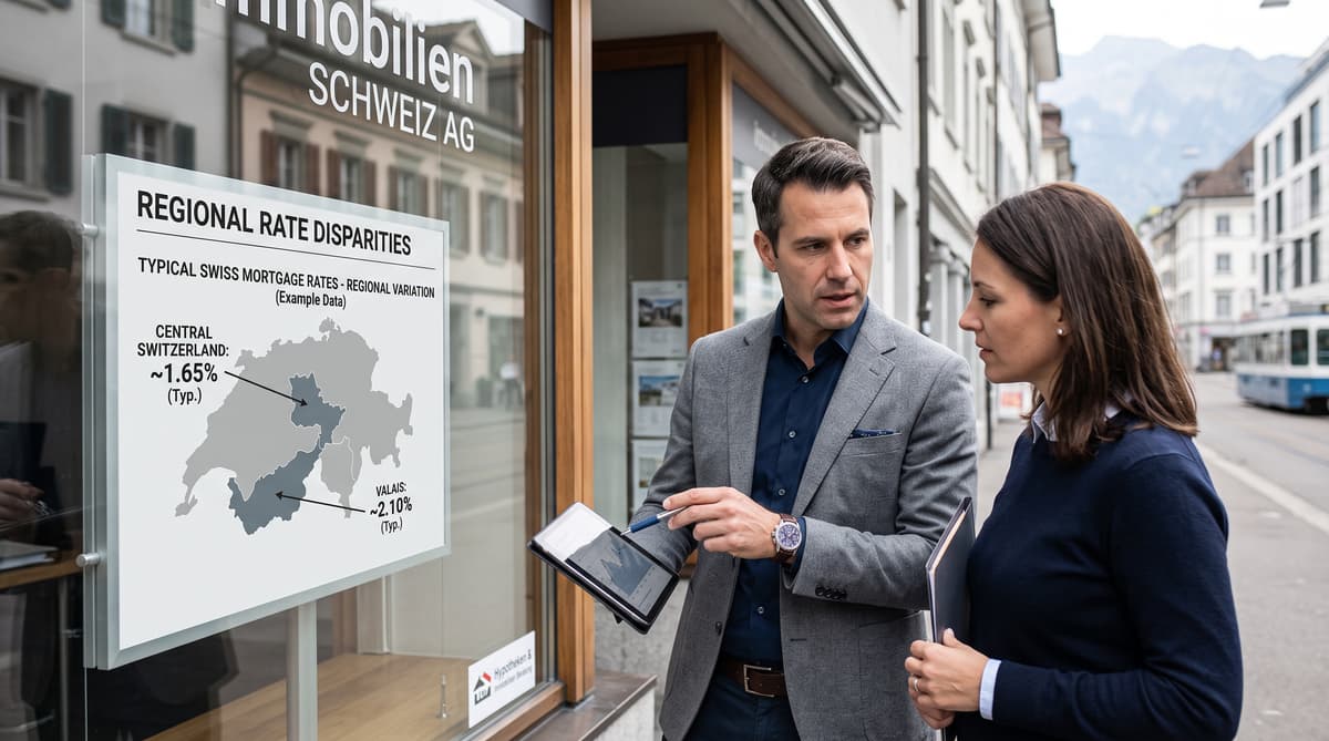Why Swiss mortgage rates are rising faster in some regions than others