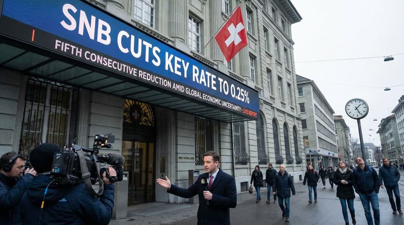 Swiss National Bank Makes Fifth Consecutive Rate Cut Amid Economic Uncertainty