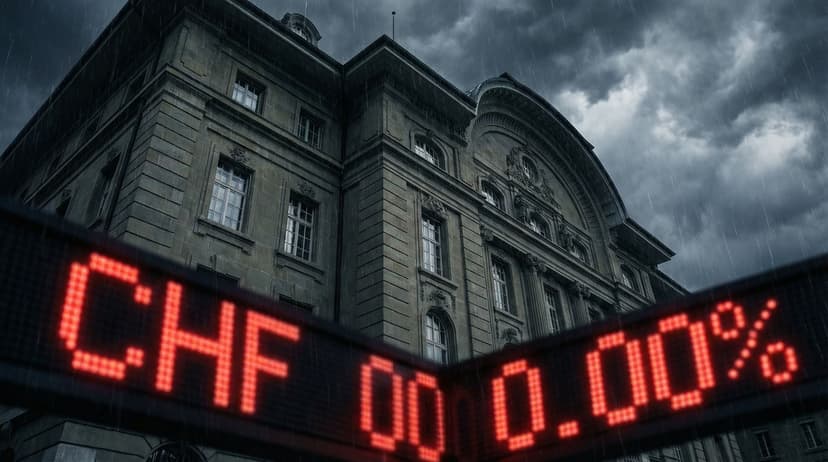 Swiss National Bank Warns Against Return to Negative Rates