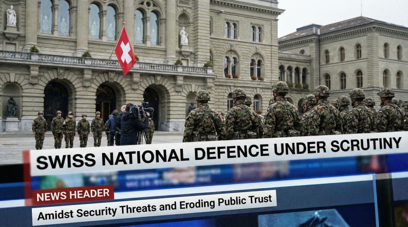 Swiss National Defence Under Scrutiny Amidst Security Threats and Eroding Public Trust