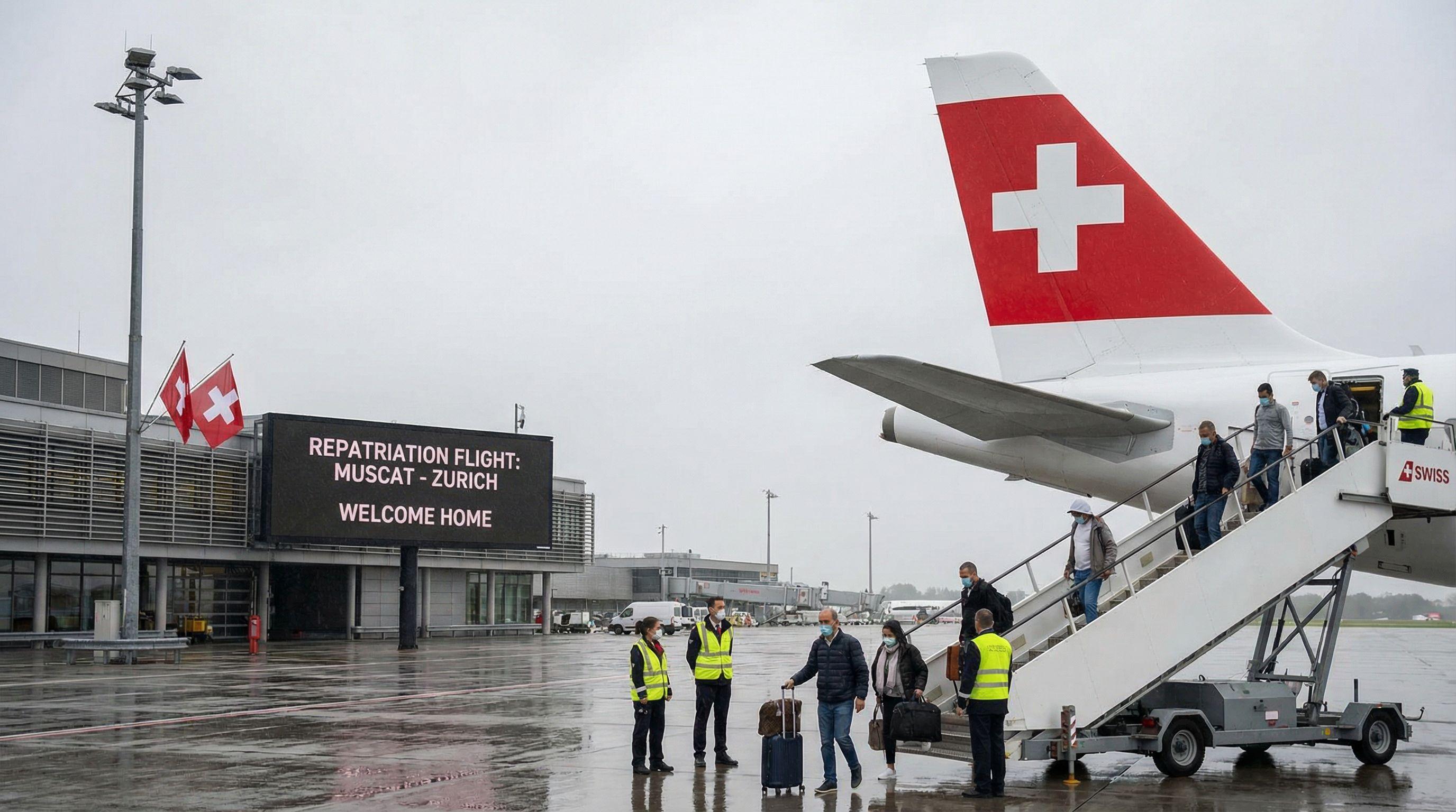 Repatriation Flights Begin as Thousands of Swiss Nationals Remain Stranded in Middle East