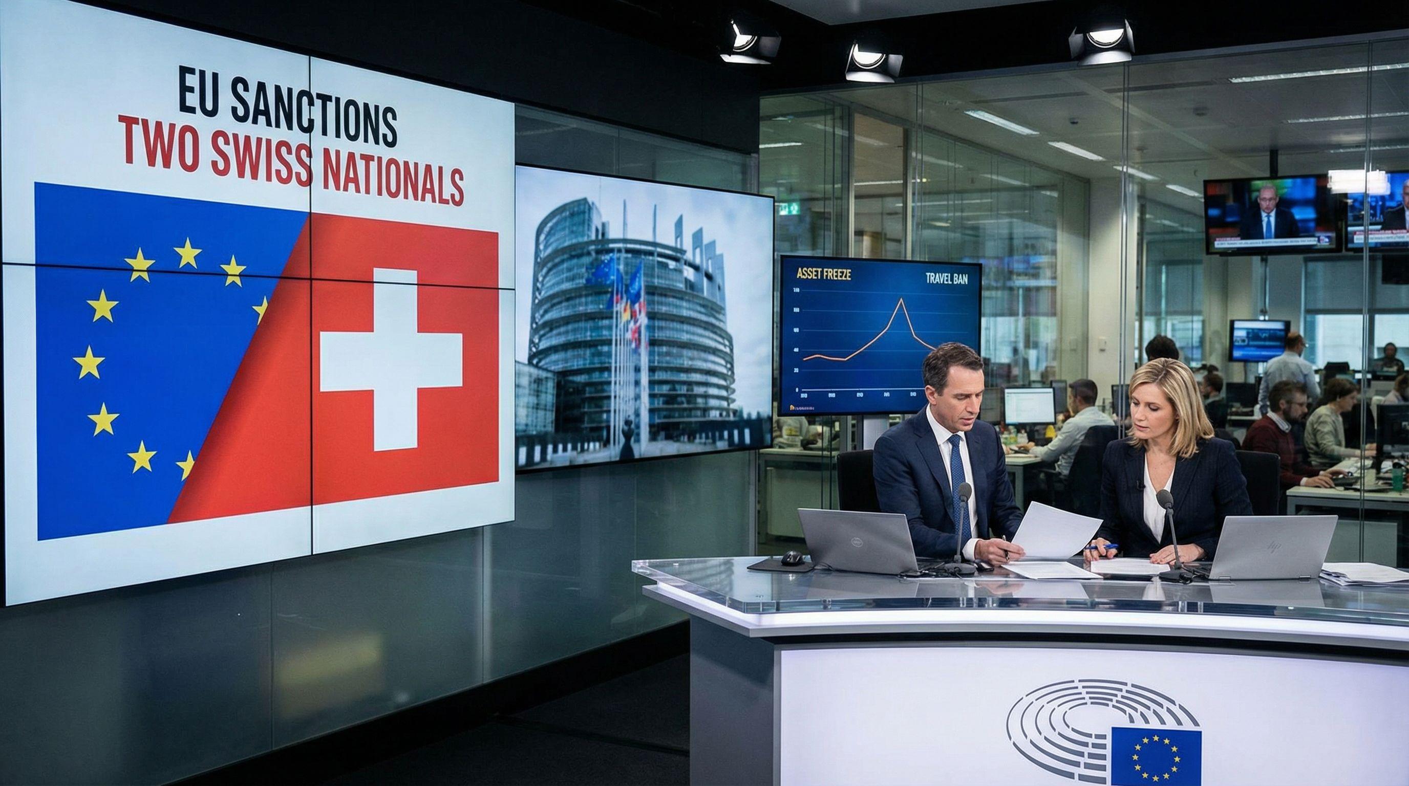 Two Swiss Nationals Sanctioned by EU Over Russian Disinformation Allegations