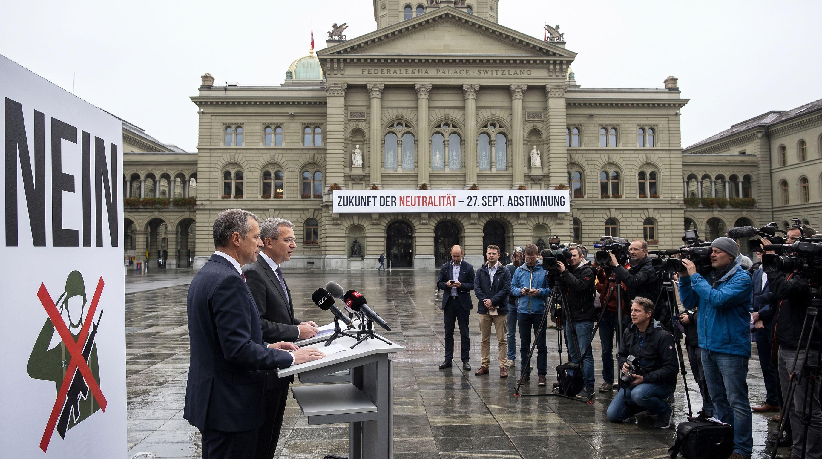 Political Lines Drawn as Switzerland Debates Future of Neutrality