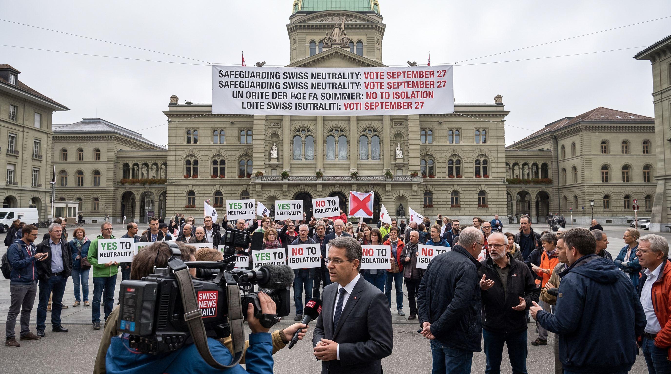 Political Divide Deepens as Switzerland Debates "Neutrality Initiative" Ahead of Vote