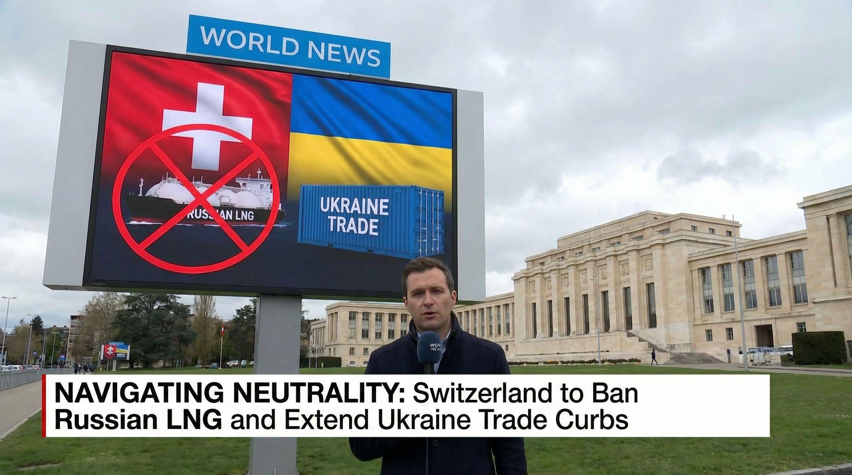 Navigating Neutrality: Switzerland to Ban Russian LNG and Extend Ukraine Trade Curbs