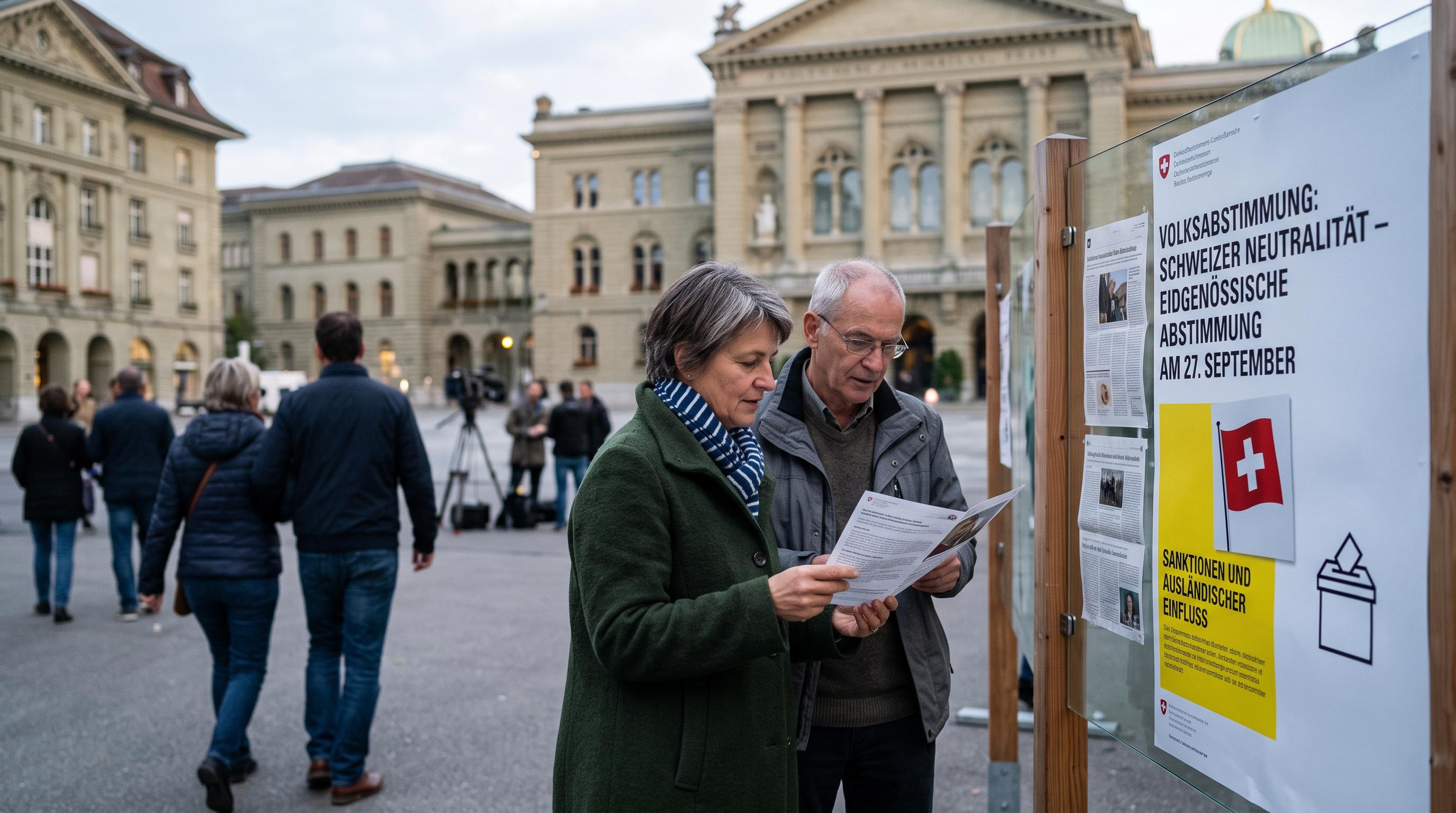 Swiss neutrality vote becomes a test of sanctions policy and foreign influence