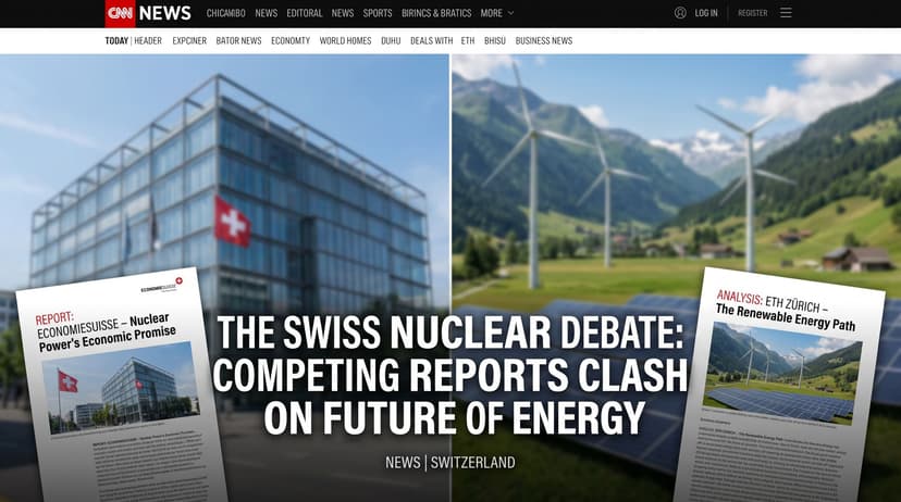 The Swiss Nuclear Debate: Competing Reports Clash on Future of Energy