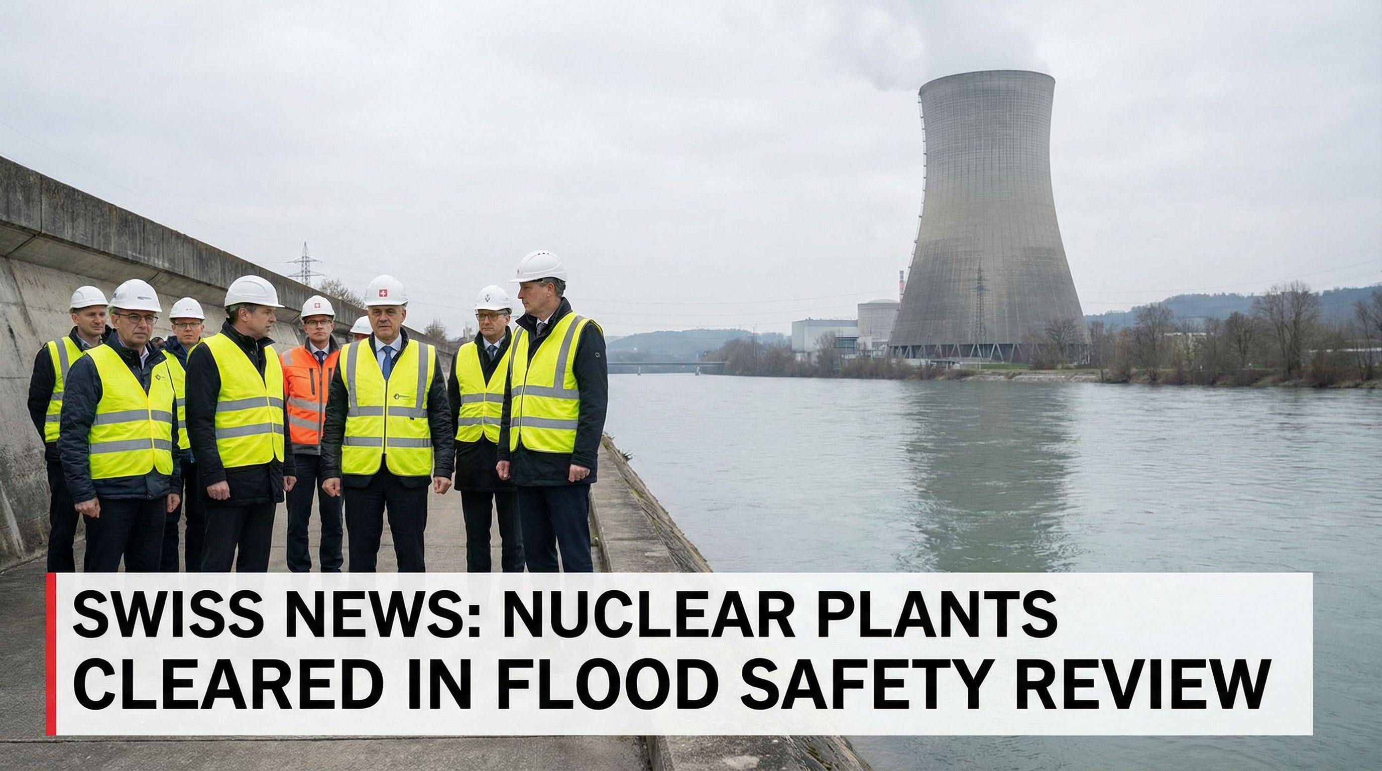 Swiss Nuclear Plants Pass Flood Safety Assessment