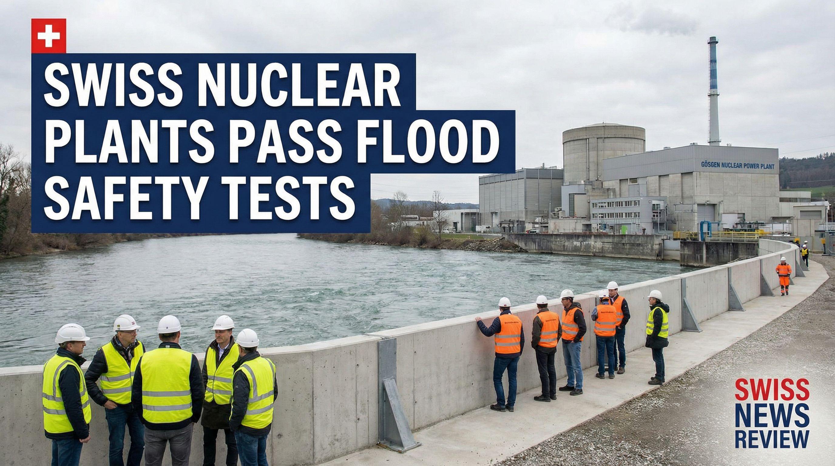 Swiss Nuclear Plants Pass Flood Safety Tests