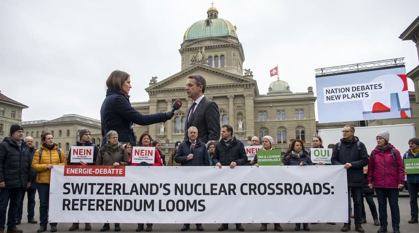 Switzerland's Nuclear Crossroads: Referendum Looms as Nation Debates New Plants