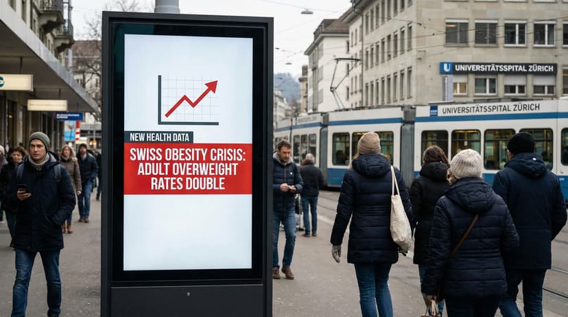 Swiss Obesity Crisis: Adult Overweight Rates Double