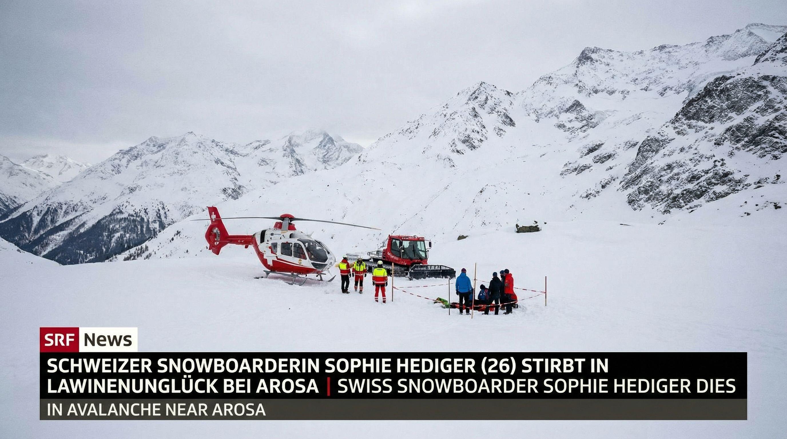 Swiss Olympic Snowboarder Sophie Hediger Dies in Avalanche
