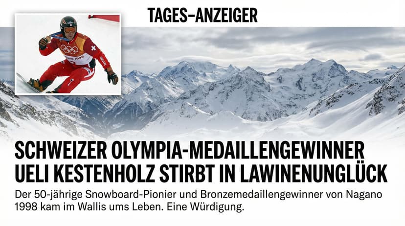 Swiss Olympic Snowboarder Ueli Kestenholz Dies in Avalanche