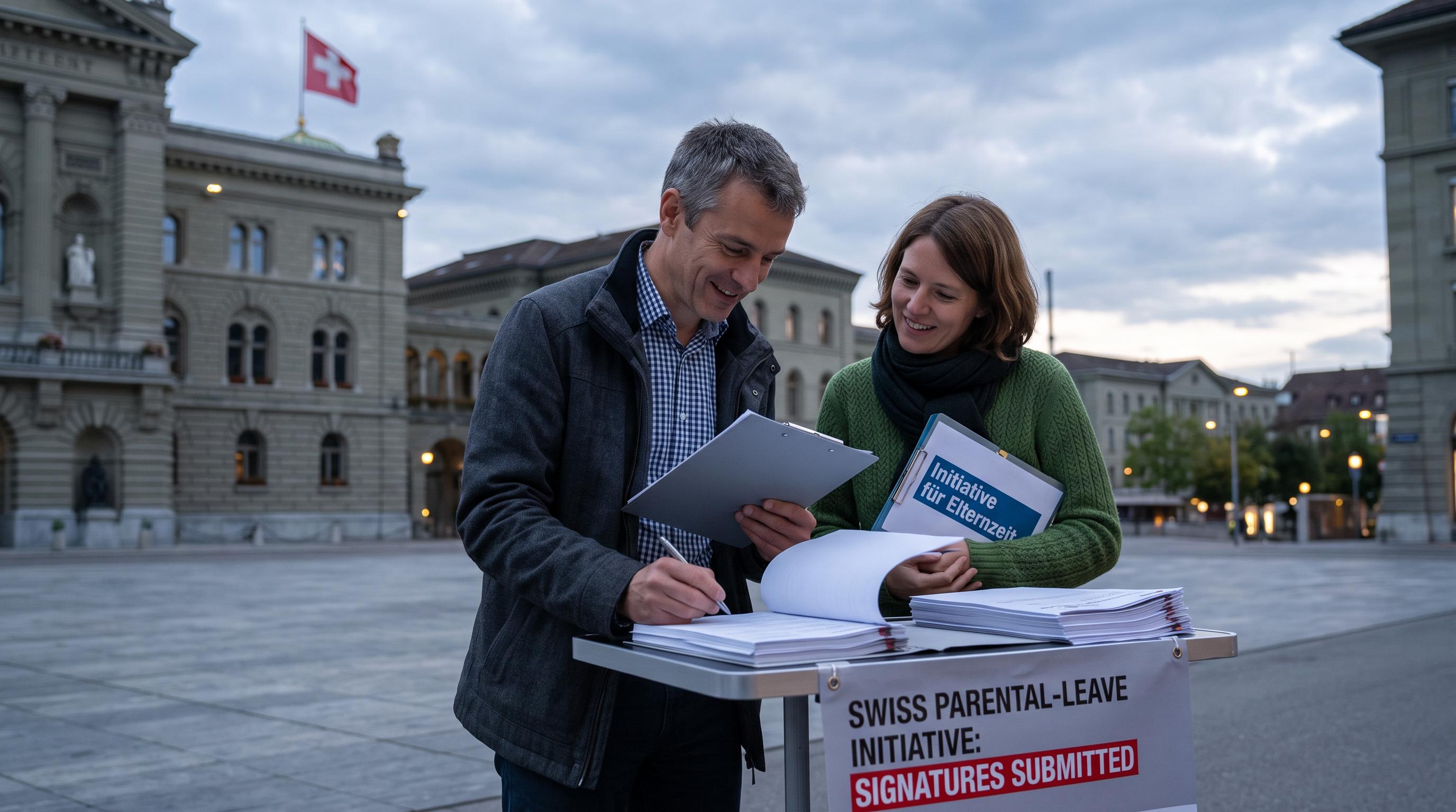 Swiss parental-leave initiative clears signature hurdle