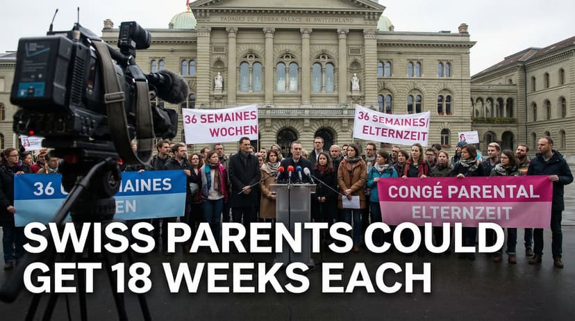 Swiss Parents Could Get 18 Weeks Each of Parental Leave Under New Initiative