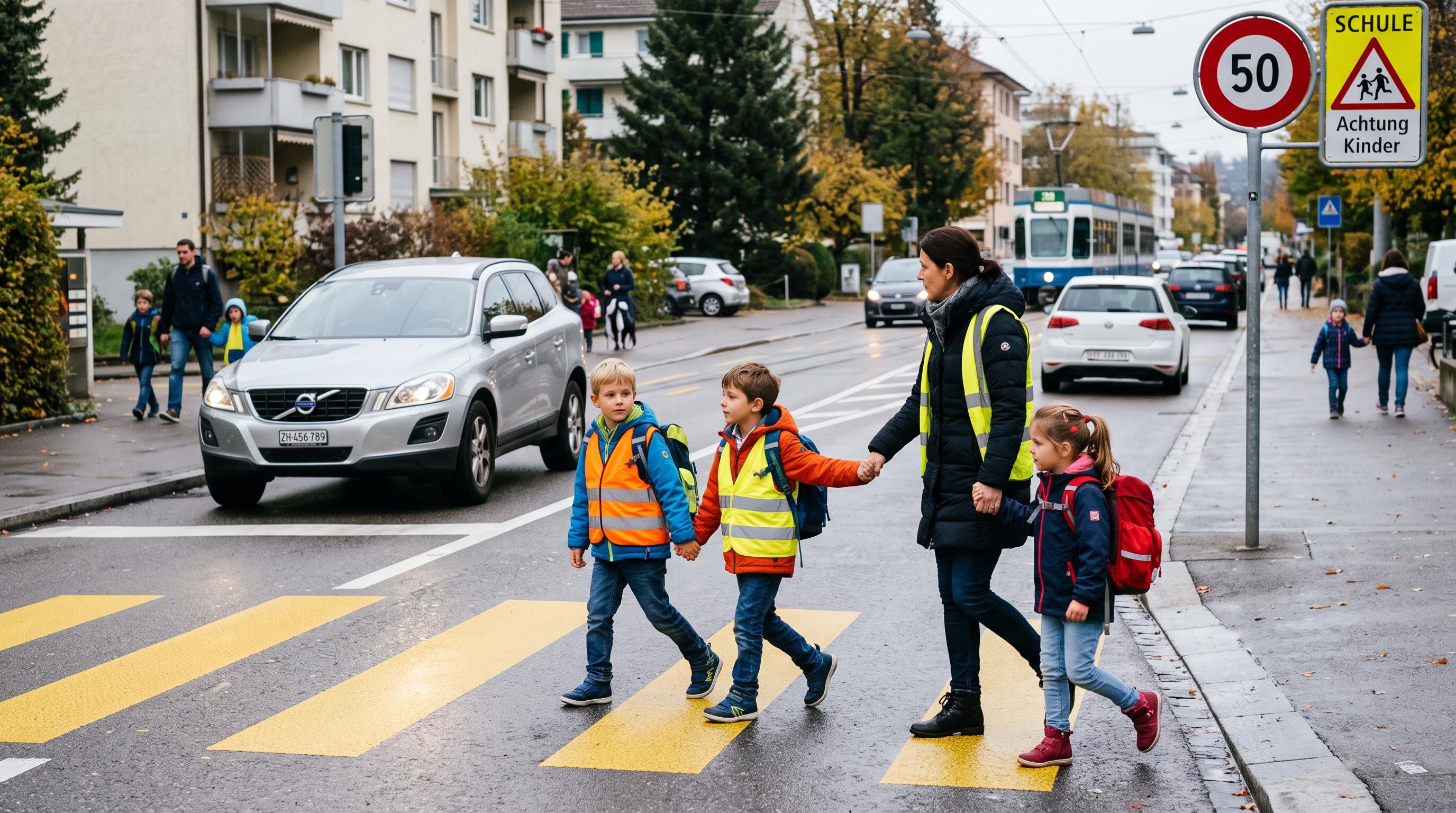 Swiss parents call for safer routes to school
