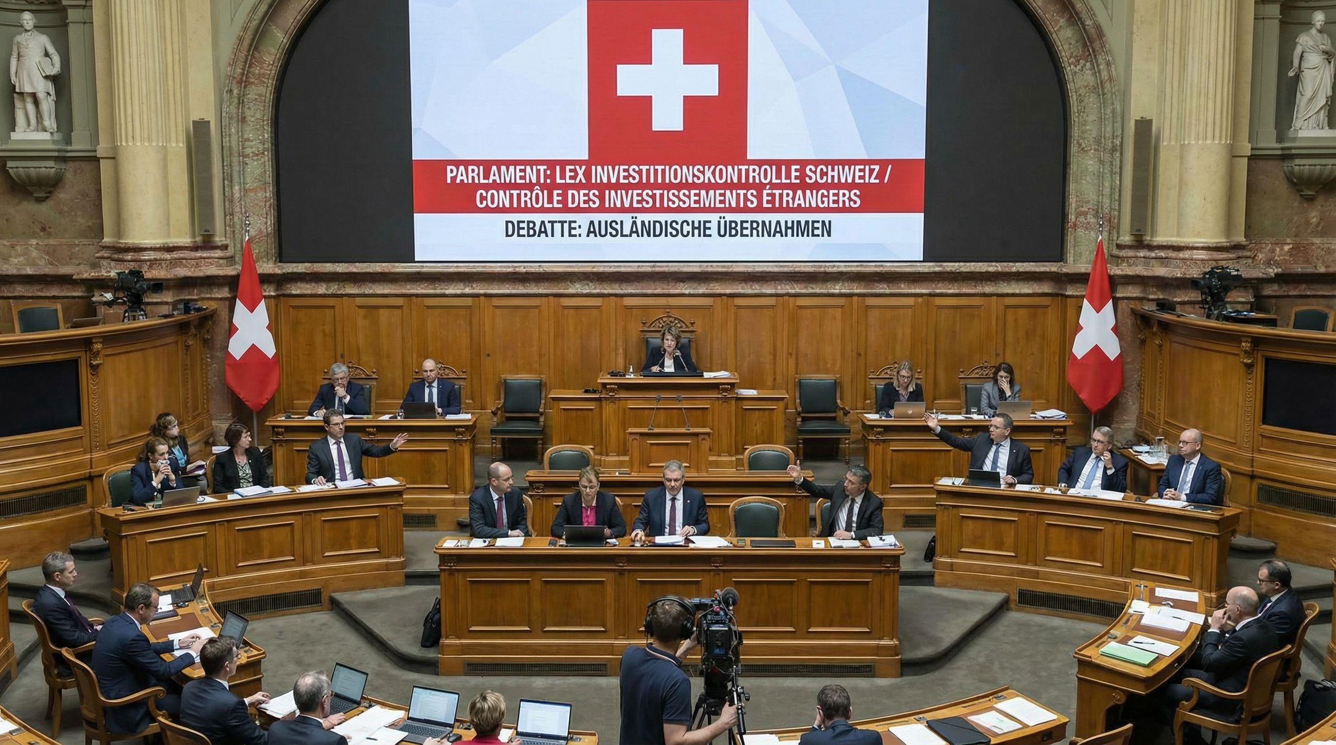 Swiss Parliament Advances Foreign Investment Control Law