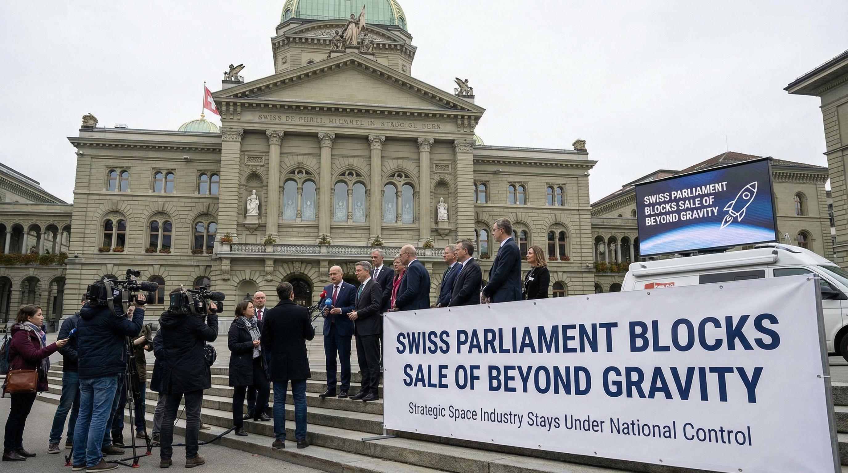 Swiss Parliament Blocks Strategic Space Company Sale
